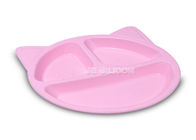Soft Silicone Baby Products , Food Grade Silicone Feeding Plate Odorless